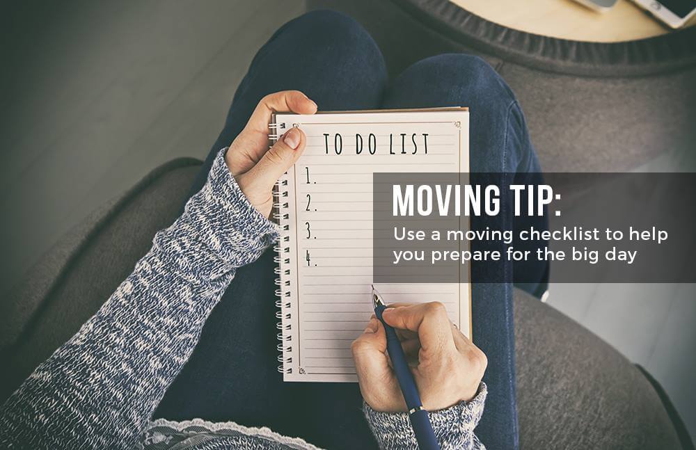 home moving checklist